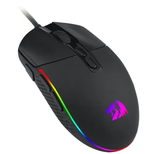 Mouse gamer Redragon Invader M719-RGB preto - 10.000 DPI