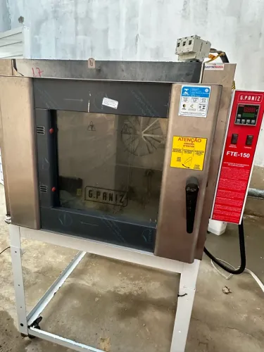 Forno Turbo 5 Esteiras Elétrico FTE 150 Trifásico 220v G Paniz