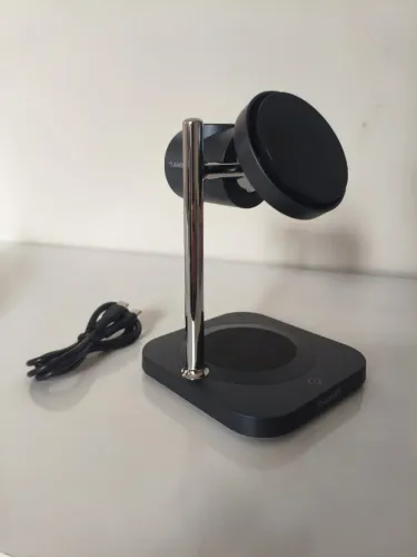 Power Station Premium Carregamento por Indução 25W para Celular, Smatwatch e Fones