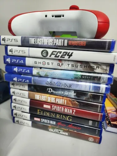 (Não é 50 cada) Jogos Mídia Física PS4 e PS5 Originais - Lacrados e Abertos | Entrego