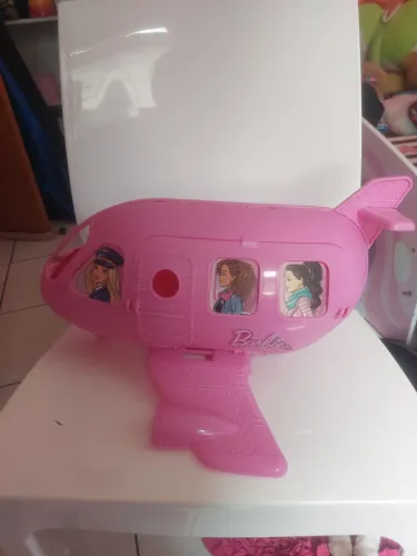 BRINQUEDO Avião Rosa Barbie