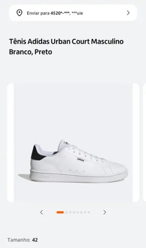 Tênis adidas urban court