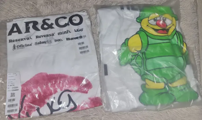 Camisas da Xuxa RESERVA lacradas