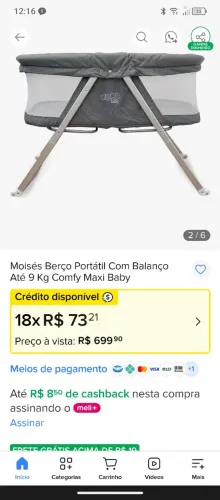 Berço cercadinho