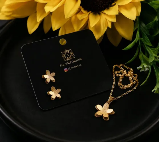 Conj. Flor Aço