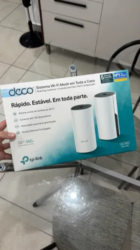 TP-Link Deco M4 AC1200 - Wi-Fi Mesh (Kit com 2 unidades)
