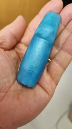 Boquilha Sax Alto TEF Azul - Luthier Thiago RJ ((( Padrão Vandoren Jumbo Java 7 )))