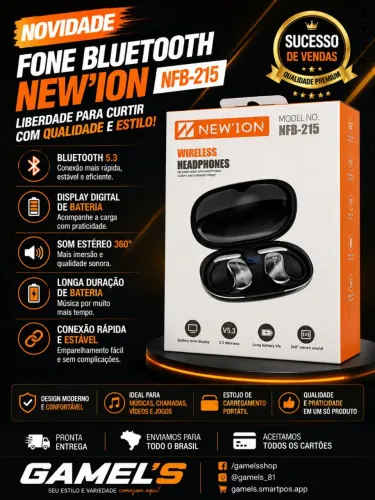 ? FONE BLUETOOTH NEW'ION NFB-215 ?