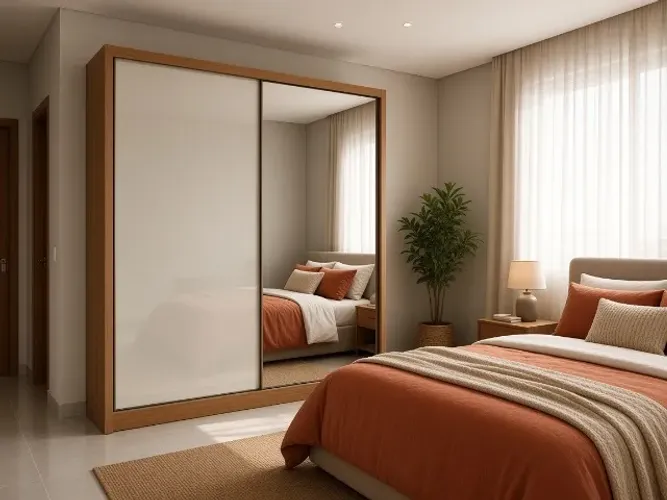 Guarda-Roupa Virtus 2 Portas 1,62m 100% MDF (NOVO A PRONTA ENTREGA)