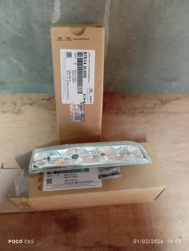 Vendo par de led do retrovisor I30 2012 novo original 