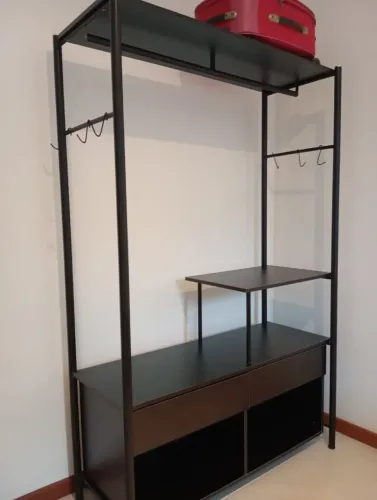 Guarda Roupa Closet - Com 2 Gavetas