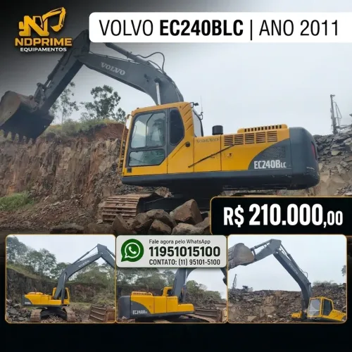 Escavadeira Volvo EC240 2012