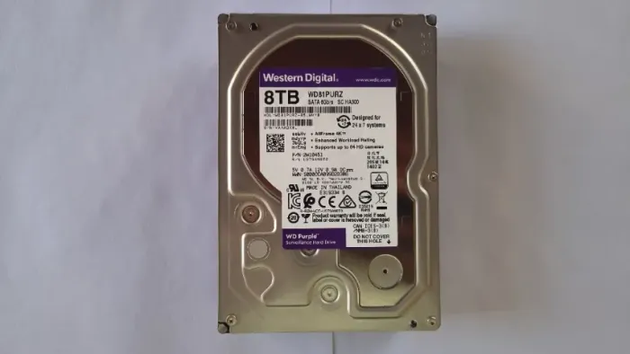 HD 3.5 WD Purple 8TB - WD81PURZ - 100% Saudável - DVR's / CFTV