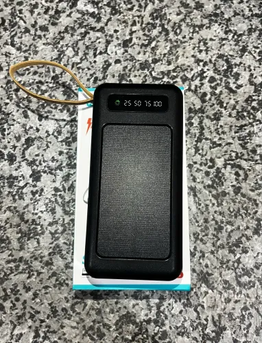 Carregador Portátil Solar 20000mAh Power Bank - Carga Rápida