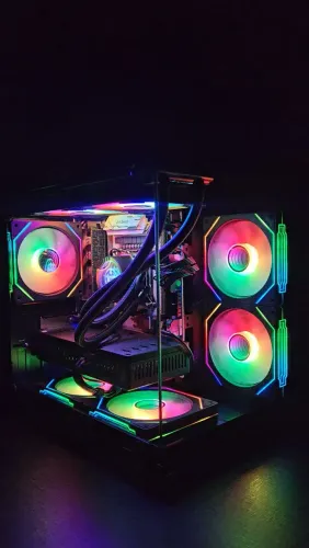 Pc Gamer Montado e completo 2680V4 + RX590