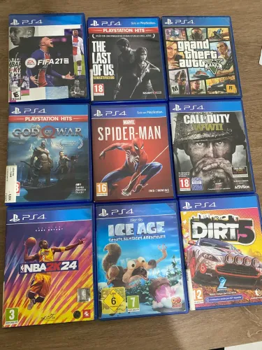 Jogos PS4 Europeus / Originais - Vendo Lote Ou Separado
