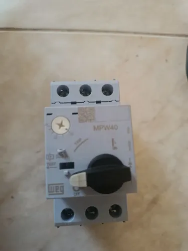 Disjuntor motor 40 A tripolar weg