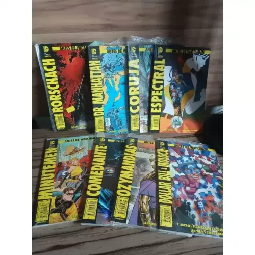 Antes de Watchmen - 8 volumes
