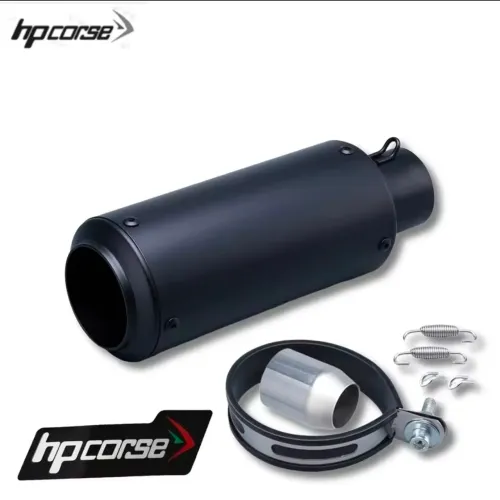 Ponteira esportiva moto Hp corse 51mm com flauta