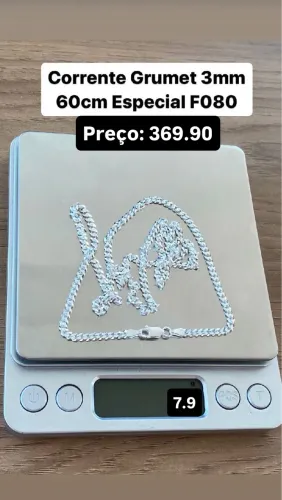 Corrente grumet 3mm