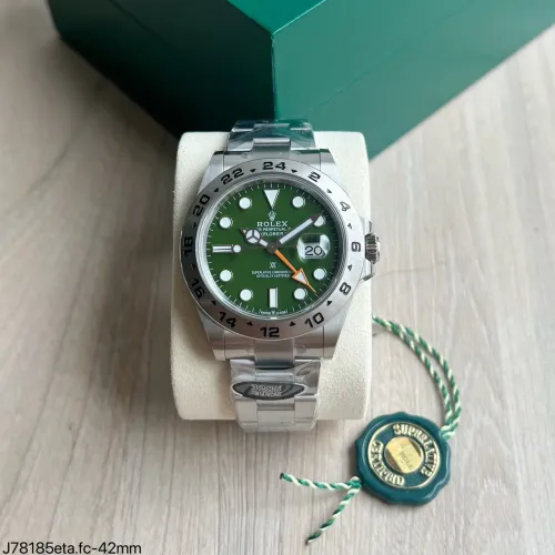 Relógio Rolex Explorer 2 verde super clone