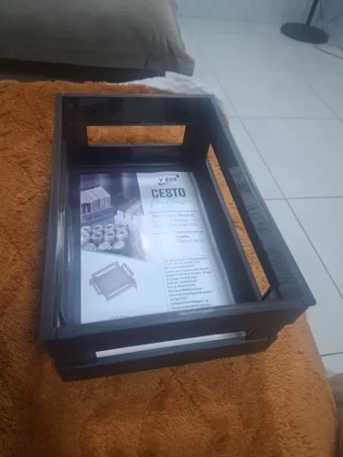 Caixa organizadora para cozinha, escritório etc..