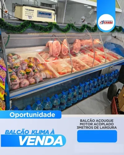 BALCÃO REFRIGERADO PARA CARNES