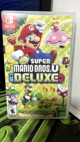 New Super Mario Bros. U Deluxe Nintendo Switch - 2 Jogos em 1