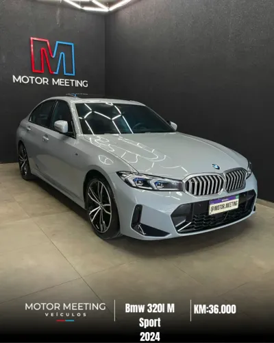BMW 320I A 2.0 TB M Sport Activeflex 16V 4P 2024