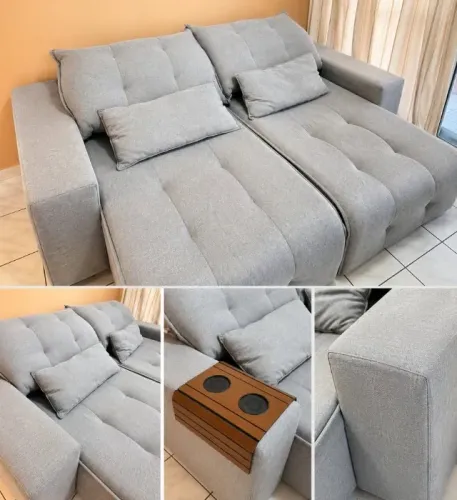 Sofá Cama Reclinável