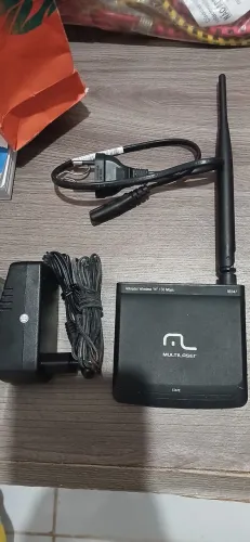 Roteador multlasee 1 antenas 150mbps com fonte e cabos. Meu WhatsApp *.