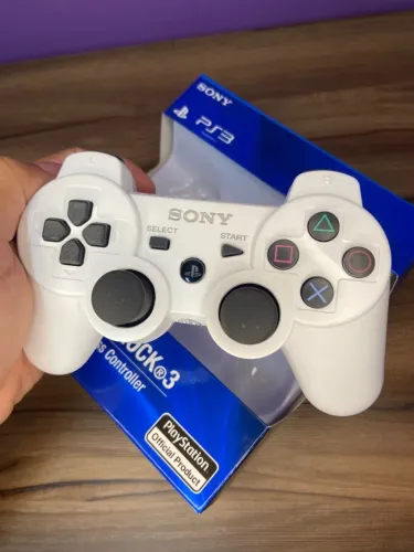 Controle Sem Fio Ps3 Sony branco an3