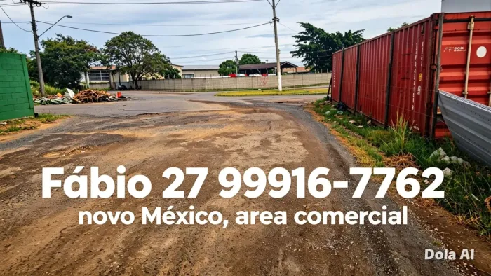10.000 metros, ÁREA COMERCIAL EM NOVO MÉXICO - VILA VELHA ? Aceito bens em geral, trocas