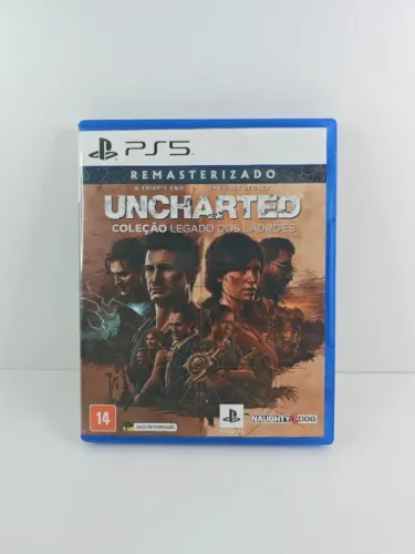 Uncharted de PS5 Playstation 5 Original Mídia Física CD Seminovo | Aceito Cartão!!!