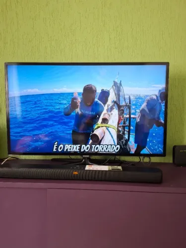 TV Samsung 3D 46" + 4 Óculos 3D + Chromecast Incluído!