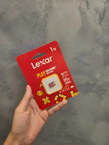 Cartão de Memória Lexar PLAY microSDXC 1TB - Novo Lacrado