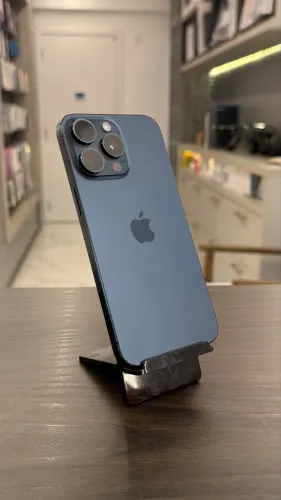 IPHONE 15 PRO MAX 256GB AZUL SEMINOVO / LOJA FÍSICA