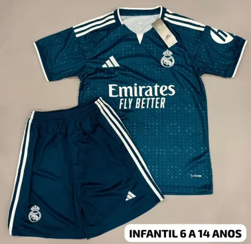 Conjuntos Infantil de Futebol- Malha Tailandesa