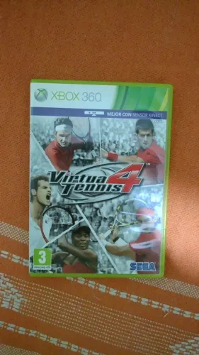Jogo Virtua Tennis 4 Xbox 360 Original Completo Mídia Física
