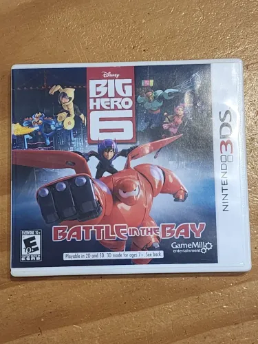 Confronte robôs com a ajuda de seus amigos em Big Hero 6 de Nintendo 3ds