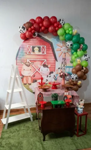 Decoração temática fazendinha 