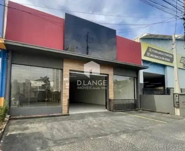 Salão comercial para locação no bairro Jardim Santana em Campinas - SP