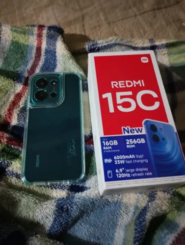 REDIMI XAIOMI 15C 256GBTS, 16 RAM , CAIXA E ASSESSÓRIOS ,CAPA CASE OTIMO PREÇO!!