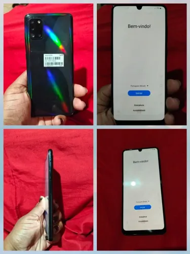 VENDO SAMSUNG GALAXY A31 128 GIGAS ,ZERO APENAS MARCAS DE USO ,NAO POSSUI NENHUM ARANHADO 