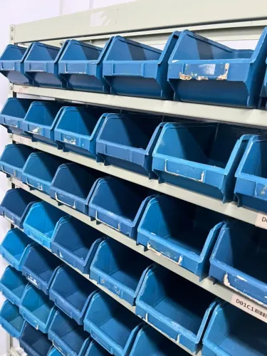 Estante Em Aço Modular Para Gavetas Bin N. 5 Mod. 54/5