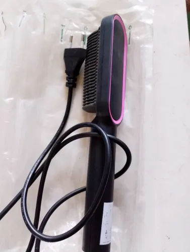 Escova Elétrica Hair Straightener HQT909B - Semi Nova, 220V, Perfeitas Condições
