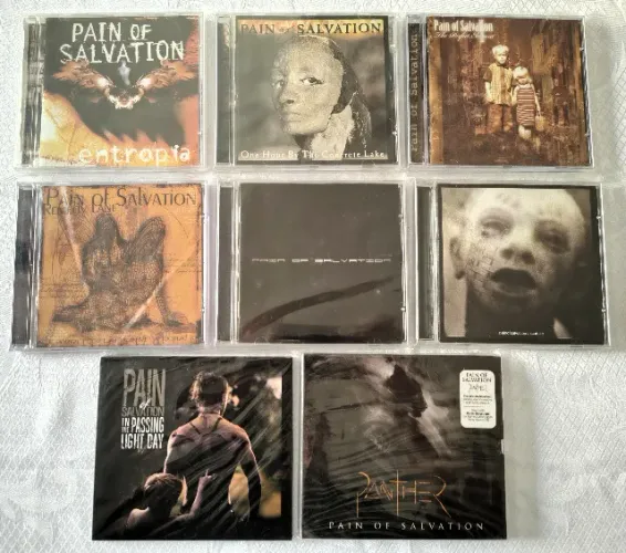 Coleção Pain of Salvation - 8 CDs Nacionais