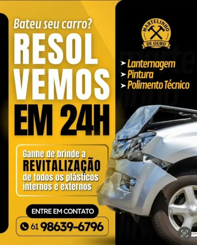 Lanternagem e pintura 