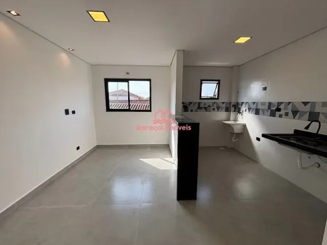 Casa com 1 Quarto em Condomínio fechado no Bairro Tupi - Praia Grande/SP