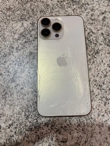iPhone 14 Pro Max 128GB - Face ID OK, Câmeras Funcionando | Traseira Trincada